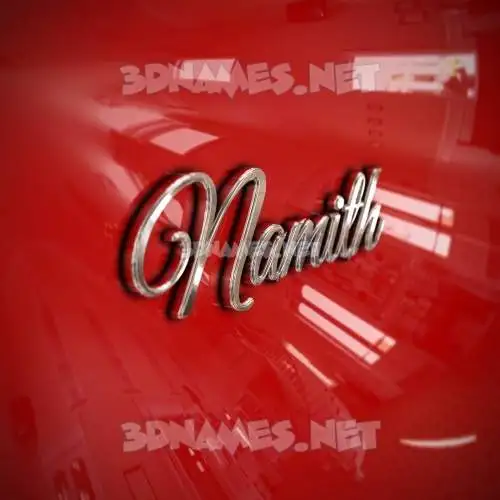 namith in Car Paint style - 3D name wallpaper namith in Car Paint style - 3D name wallpaper