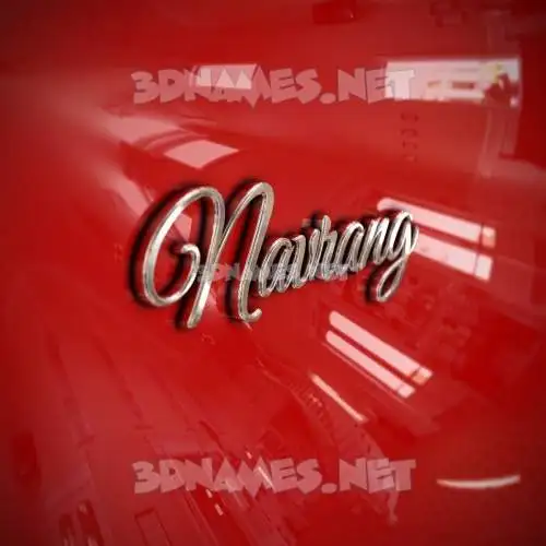 navrang in Car Paint style - 3D name wallpaper navrang in Car Paint style - 3D name wallpaper