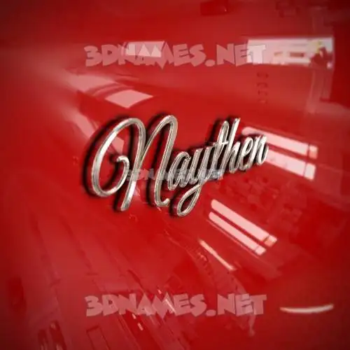 naythen in Car Paint style - 3D name wallpaper naythen in Car Paint style - 3D name wallpaper