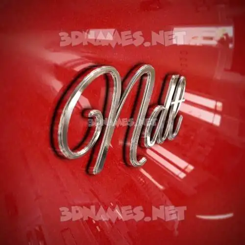 ndt in Car Paint style - 3D name wallpaper ndt in Car Paint style - 3D name wallpaper