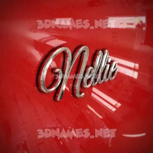 nellie in Car Paint style - 3D name wallpaper nellie in Car Paint style - 3D name wallpaper