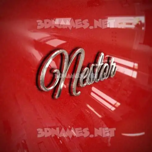 nestor in Car Paint style - 3D name wallpaper nestor in Car Paint style - 3D name wallpaper