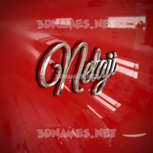 netaji in Car Paint style - 3D name wallpaper netaji in Car Paint style - 3D name wallpaper