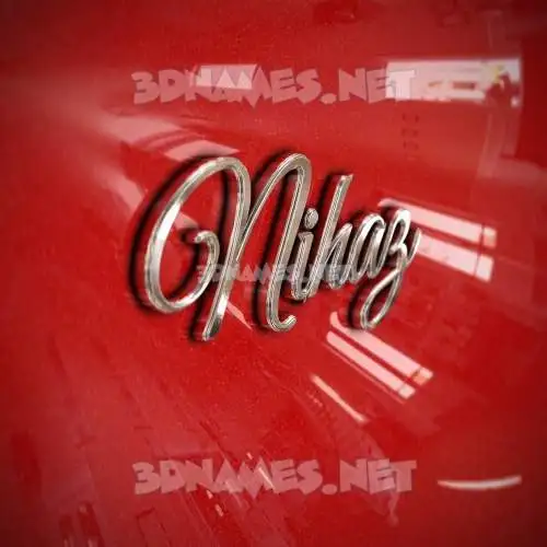nihaz in Car Paint style - 3D name wallpaper nihaz in Car Paint style - 3D name wallpaper