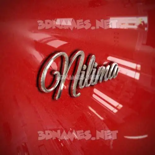 nilima in Car Paint style - 3D name wallpaper nilima in Car Paint style - 3D name wallpaper