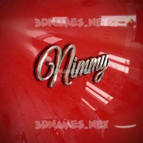 nimmy in Car Paint style - 3D name wallpaper nimmy in Car Paint style - 3D name wallpaper