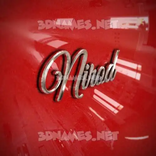 nirod in Car Paint style - 3D name wallpaper nirod in Car Paint style - 3D name wallpaper