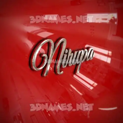 nirupa in Car Paint style - 3D name wallpaper nirupa in Car Paint style - 3D name wallpaper