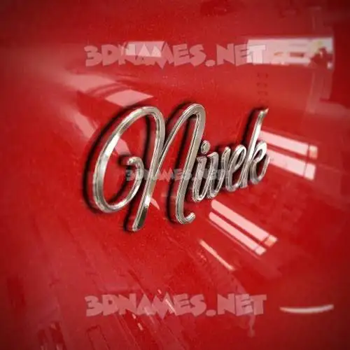 nivek in Car Paint style - 3D name wallpaper nivek in Car Paint style - 3D name wallpaper