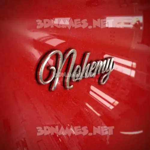nohemy in Car Paint style - 3D name wallpaper nohemy in Car Paint style - 3D name wallpaper