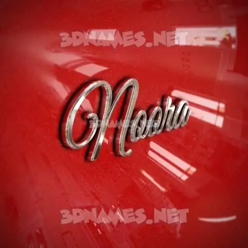 noora in Car Paint style - 3D name wallpaper noora in Car Paint style - 3D name wallpaper