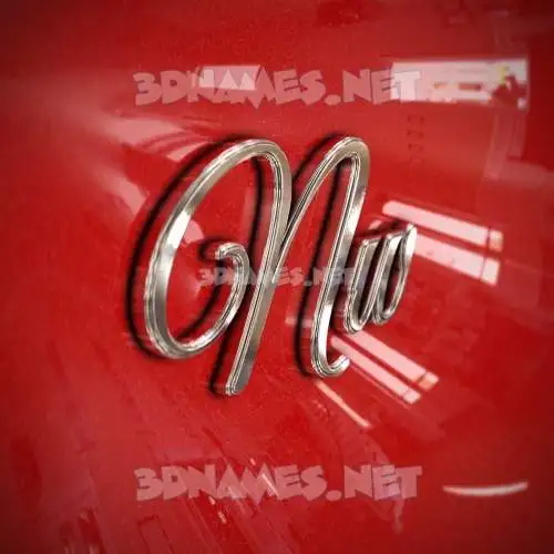 nw in Car Paint style - 3D name wallpaper nw in Car Paint style - 3D name wallpaper