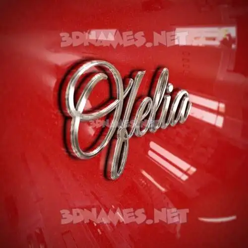 ofelia in Car Paint style - 3D name wallpaper ofelia in Car Paint style - 3D name wallpaper