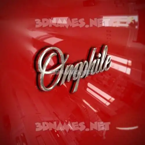 omphile in Car Paint style - 3D name wallpaper omphile in Car Paint style - 3D name wallpaper