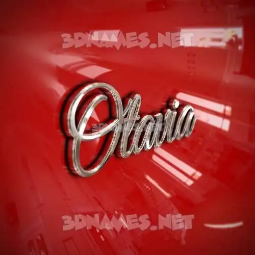 otavia in Car Paint style - 3D name wallpaper otavia in Car Paint style - 3D name wallpaper