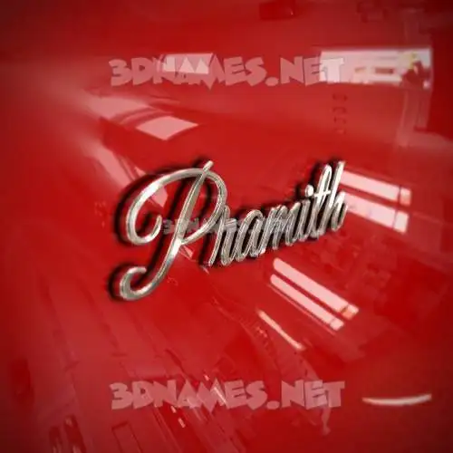 pramith in Car Paint style - 3D name wallpaper pramith in Car Paint style - 3D name wallpaper