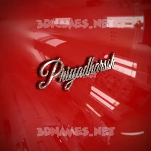 priyadharssh in Car Paint style - 3D name wallpaper priyadharssh in Car Paint style - 3D name wallpaper