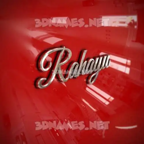 rahayu in Car Paint style - 3D name wallpaper rahayu in Car Paint style - 3D name wallpaper