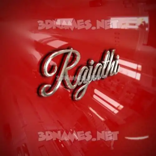 rajathi in Car Paint style - 3D name wallpaper rajathi in Car Paint style - 3D name wallpaper