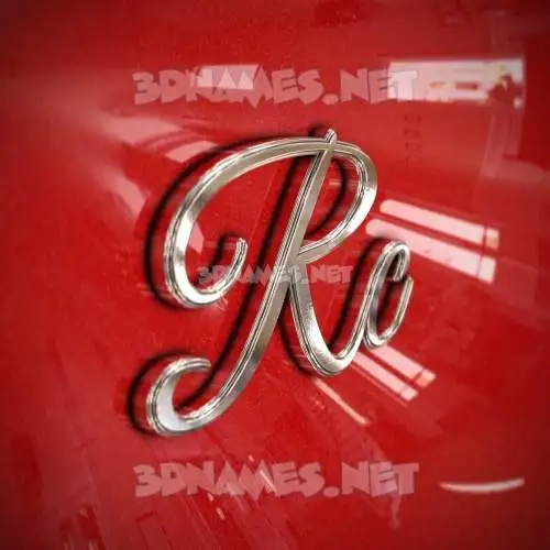rc in Car Paint style - 3D name wallpaper rc in Car Paint style - 3D name wallpaper