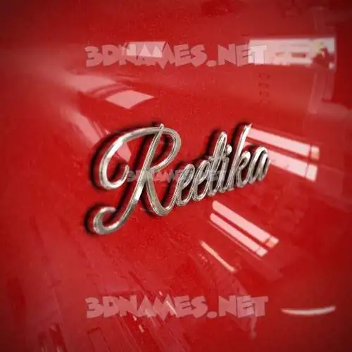 reetika in Car Paint style - 3D name wallpaper reetika in Car Paint style - 3D name wallpaper