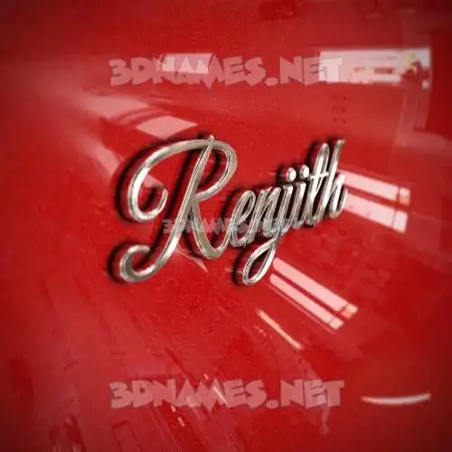 renjith in Car Paint style - 3D name wallpaper renjith in Car Paint style - 3D name wallpaper