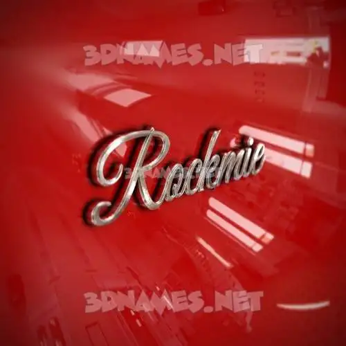 rockmie in Car Paint style - 3D name wallpaper rockmie in Car Paint style - 3D name wallpaper