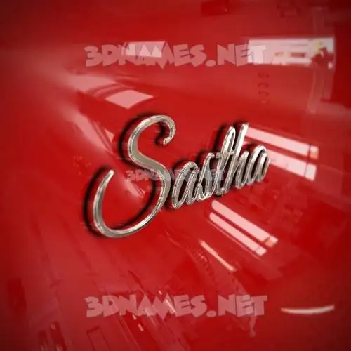 sastha in Car Paint style - 3D name wallpaper