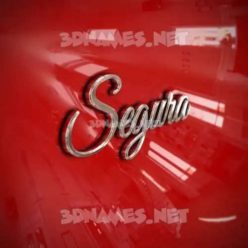 segura in Car Paint style - 3D name wallpaper segura in Car Paint style - 3D name wallpaper