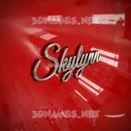 skylynn in Car Paint style - 3D name wallpaper skylynn in Car Paint style - 3D name wallpaper