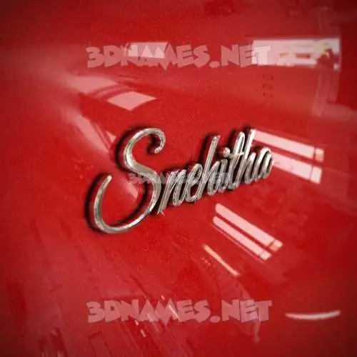 snehitha in Car Paint style - 3D name wallpaper snehitha in Car Paint style - 3D name wallpaper