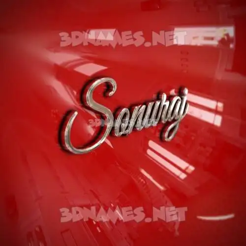 sonuraj in Car Paint style - 3D name wallpaper sonuraj in Car Paint style - 3D name wallpaper