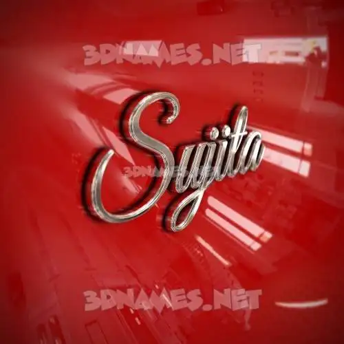 sujita in Car Paint style - 3D name wallpaper sujita in Car Paint style - 3D name wallpaper