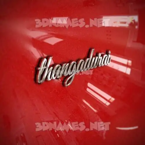 thangadurai in Car Paint style - 3D name wallpaper thangadurai in Car Paint style - 3D name wallpaper