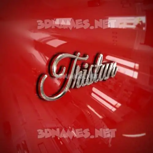 tristun in Car Paint style - 3D name wallpaper tristun in Car Paint style - 3D name wallpaper
