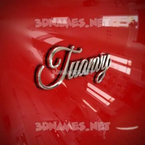 tuanvy in Car Paint style - 3D name wallpaper