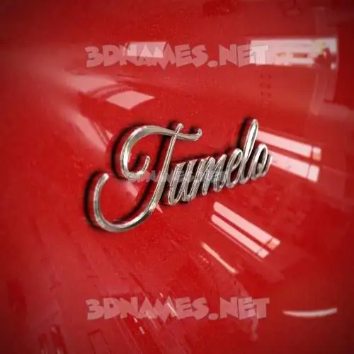 tumelo in Car Paint style - 3D name wallpaper tumelo in Car Paint style - 3D name wallpaper