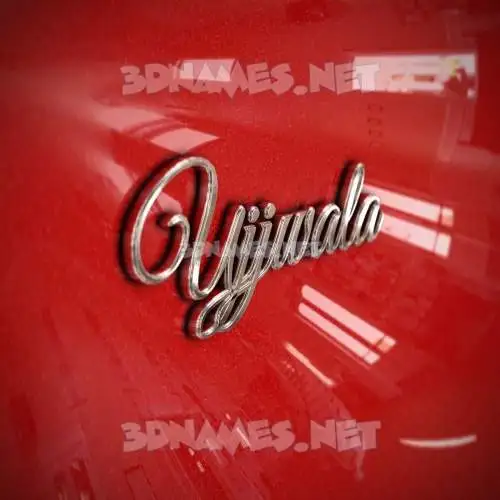 ujjwala in Car Paint style - 3D name wallpaper ujjwala in Car Paint style - 3D name wallpaper