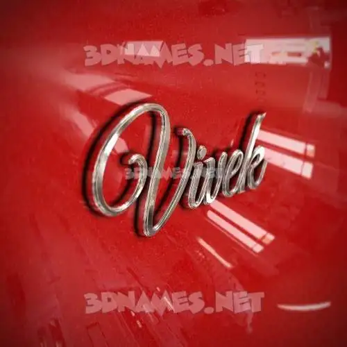 vivek in Car Paint style - 3D name wallpaper vivek in Car Paint style - 3D name wallpaper