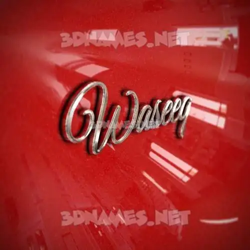 waseeq in Car Paint style - 3D name wallpaper waseeq in Car Paint style - 3D name wallpaper