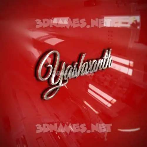 yashvanth in Car Paint style - 3D name wallpaper yashvanth in Car Paint style - 3D name wallpaper