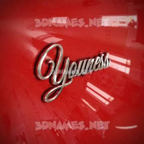 youness in Car Paint style - 3D name wallpaper youness in Car Paint style - 3D name wallpaper