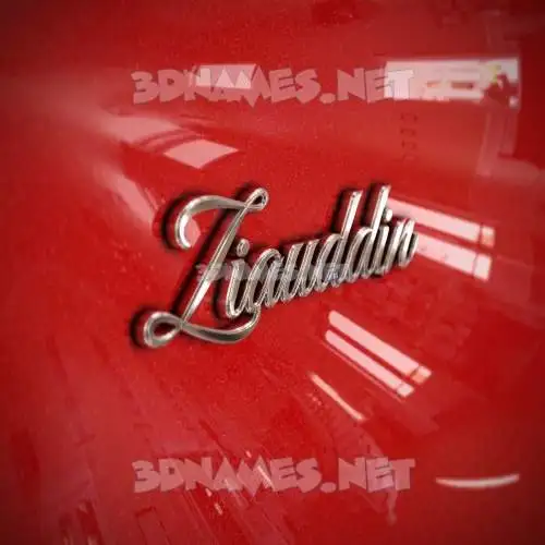 ziauddin in Car Paint style - 3D name wallpaper ziauddin in Car Paint style - 3D name wallpaper