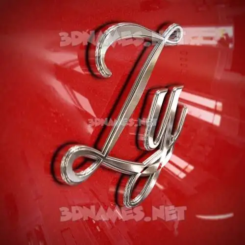 zy in Car Paint style - 3D name wallpaper zy in Car Paint style - 3D name wallpaper