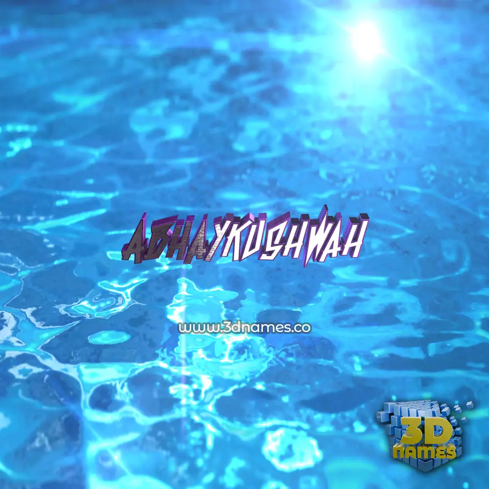 abhaykushwah in Water 2015 style - 3D name wallpaper abhaykushwah in Water 2015 style - 3D name wallpaper