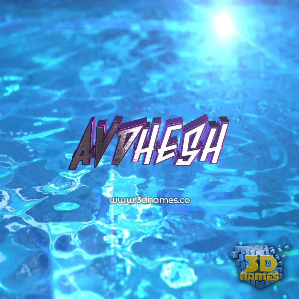 avdhesh in Water 2015 style - 3D name wallpaper avdhesh in Water 2015 style - 3D name wallpaper