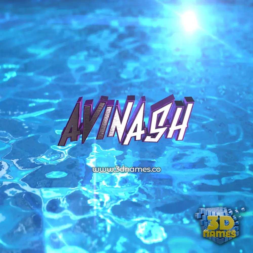 avinash in Water 2015 style - 3D name wallpaper avinash in Water 2015 style - 3D name wallpaper