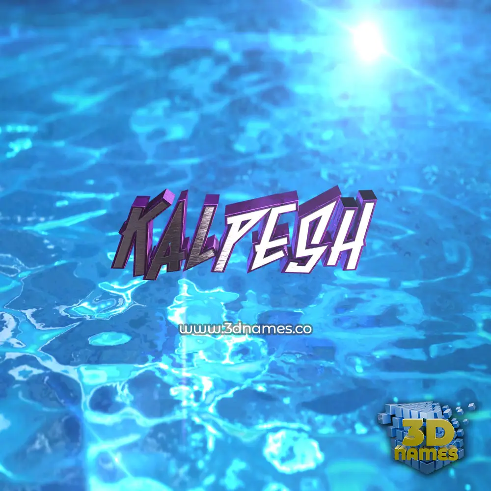kalpesh in Water 2015 style - 3D name wallpaper kalpesh in Water 2015 style - 3D name wallpaper