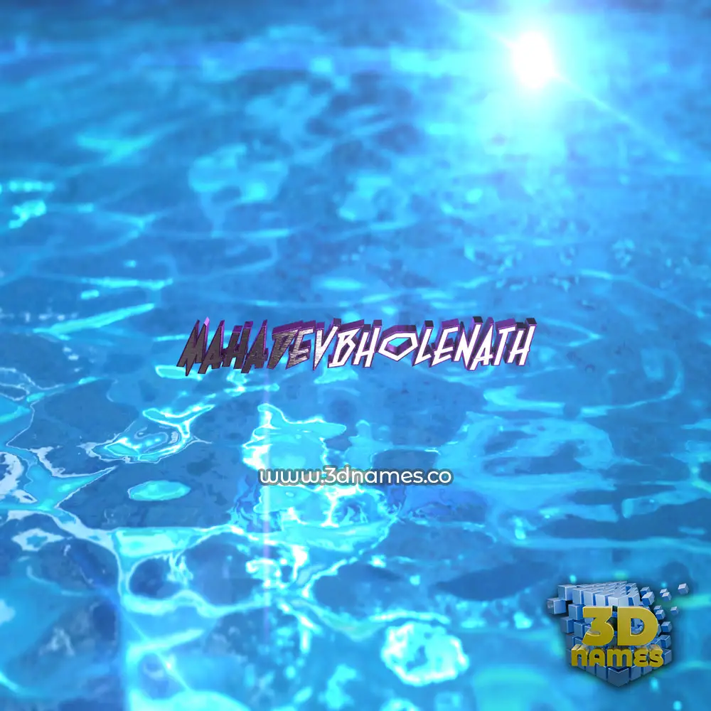 mahadevbholenath in Water 2015 style - 3D name wallpaper mahadevbholenath in Water 2015 style - 3D name wallpaper