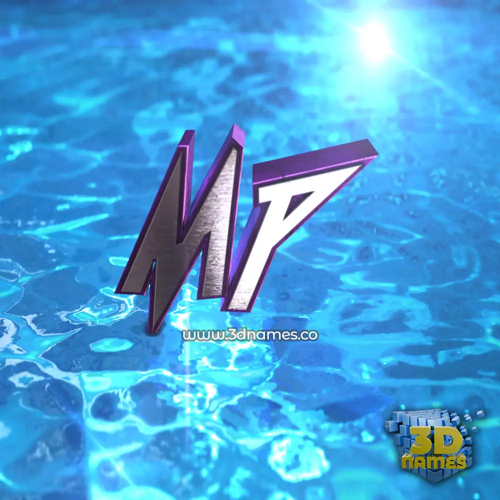 mp in Water 2015 style - 3D name wallpaper mp in Water 2015 style - 3D name wallpaper